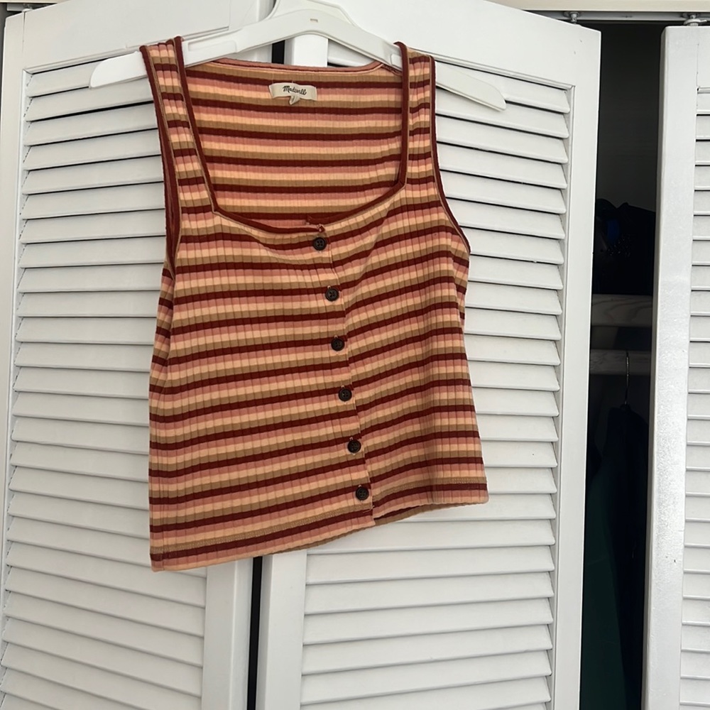 Madewell Striped Tank Top